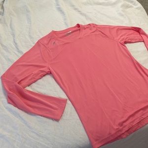Long sleeve pink shirt